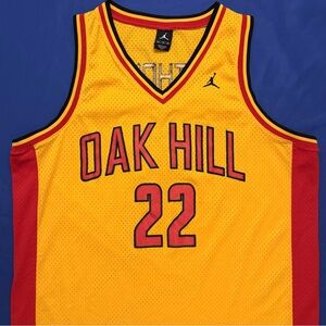 Jordan Carmelo Anthony Oak Hill Academy #22 Gold TAG High School Jersey Men’s XL
